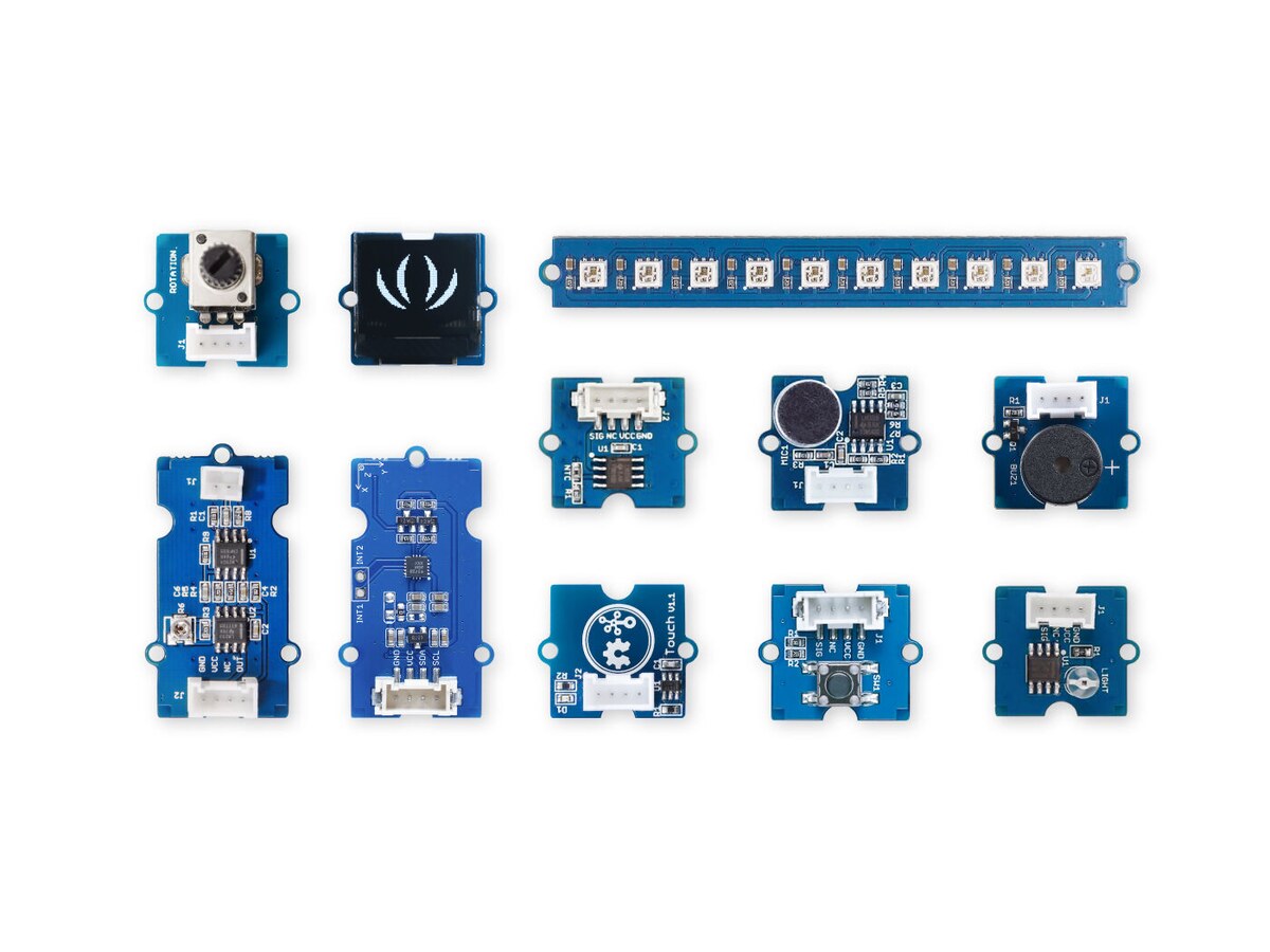 The Grove modules included in the kit